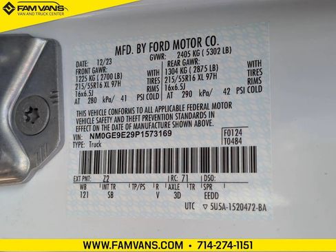 Used 2023 Ford Transit Connect XL FWD image 27