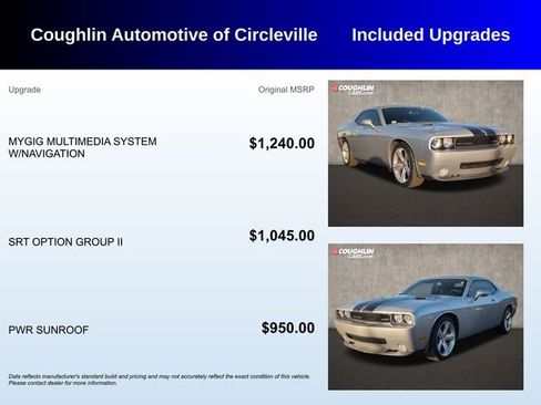 Used 2009 Dodge Challenger SRT8 w/ SRT Option Group II image 3