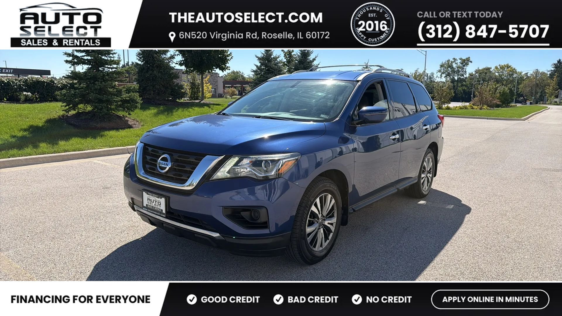 Used 2020 Nissan Pathfinder S AWD/4WD image 1