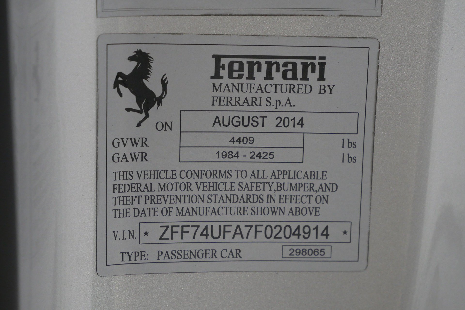 Used 2015 Ferrari F12 Berlinetta RWD image 20