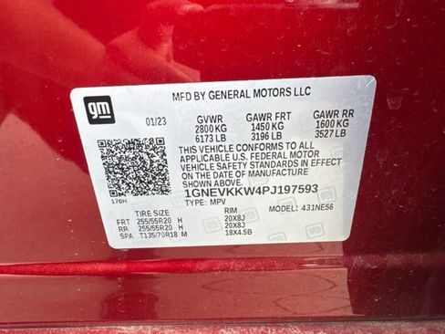 Used 2023 Chevrolet Traverse Premier AWD/4WD image 13