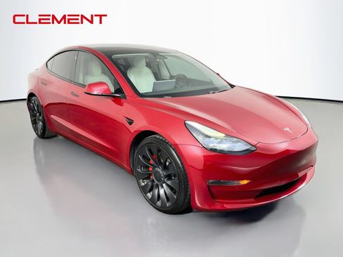 Used 2021 Tesla Model 3 Performance AWD/4WD image 4