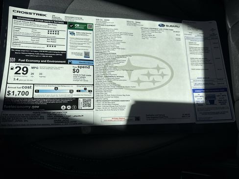 New 2026 Subaru Crosstrek 2.5i AWD/4WD image 27