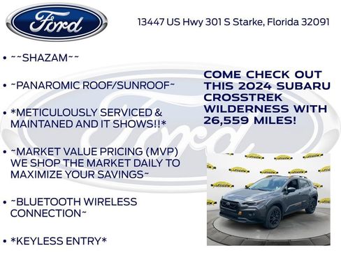 Used 2024 Subaru Crosstrek 2.5i Wilderness w/ Crosstrek Mirror Package AWD/4WD image 5