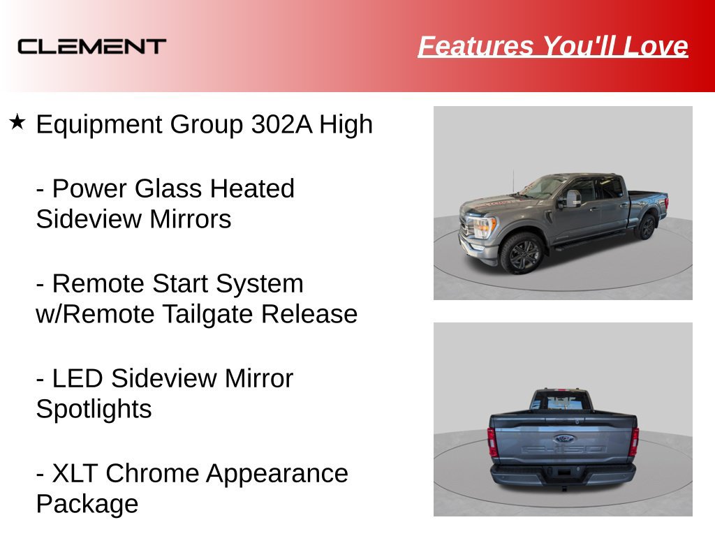 Used 2023 Ford F150 XLT w/ Equipment Group 302A High AWD/4WD image 18