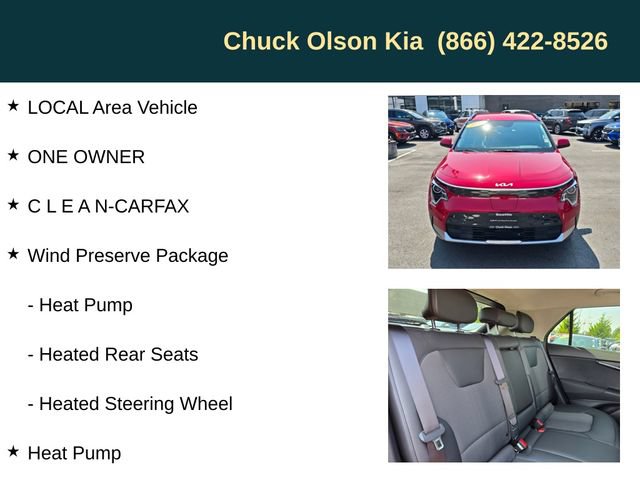 Certified 2025 Kia Niro Wind w/ Wind Preserve Package FWD image 5