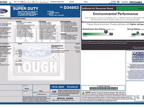 Used 2023 Ford F250 Lariat w/ FX4 Off-Road Package AWD/4WD image 13