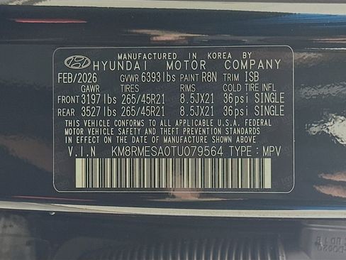 New 2026 Hyundai Palisade Calligraphy image 24