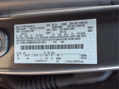 Used 2024 Ford Escape ST-Line w/ Tech Pack #1 AWD/4WD image 22