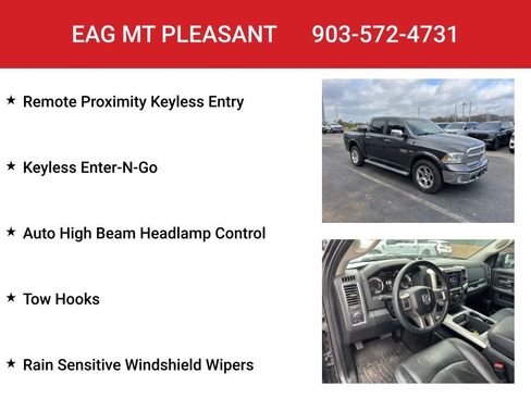 Used 2018 RAM 1500 Laramie w/ Convenience Group image 8