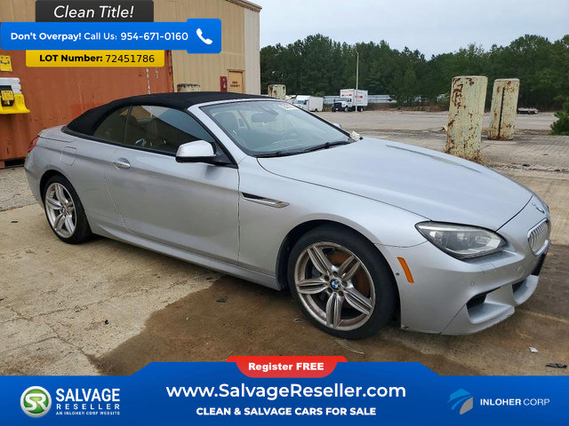 Used 2015 BMW 650i xDrive Convertible AWD/4WD image 5