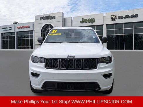 Certified 2021 Jeep Grand Cherokee Limited w/ Quick Order Package 28K 80th RWD image 8
