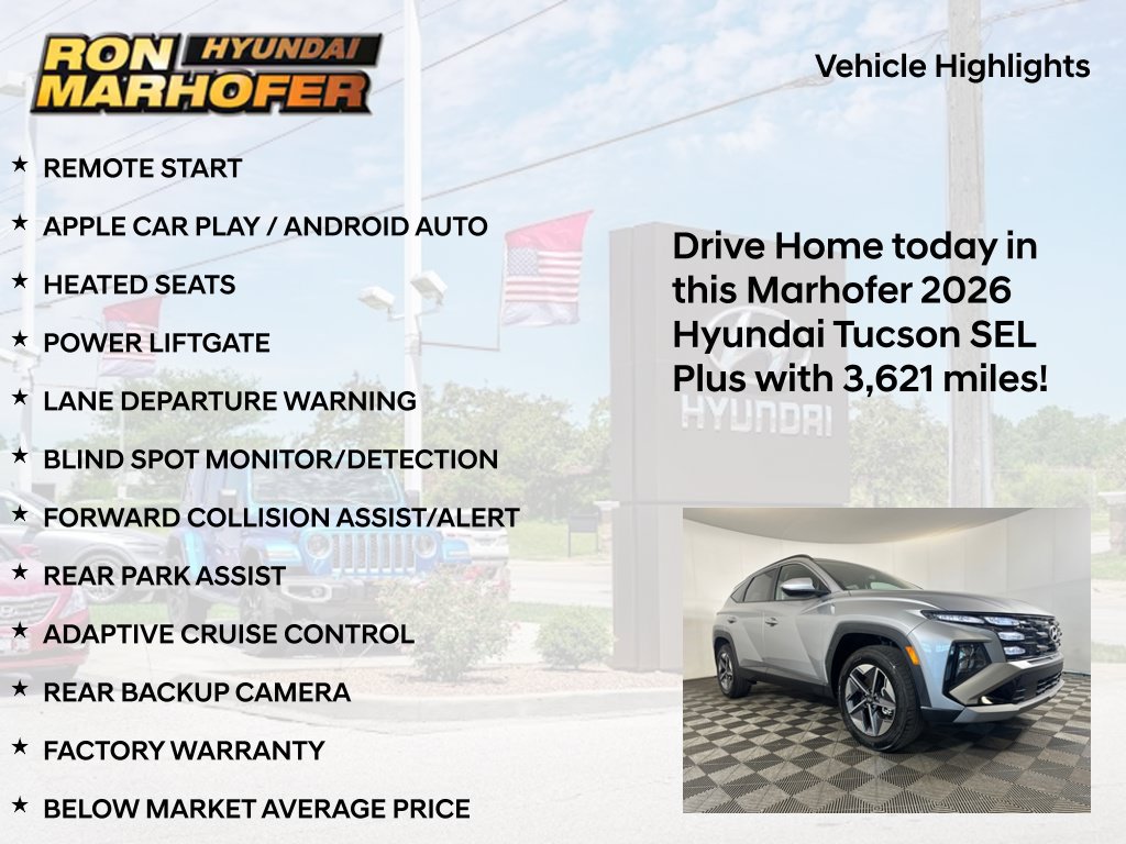 Certified 2026 Hyundai Tucson SEL Plus AWD/4WD image 16