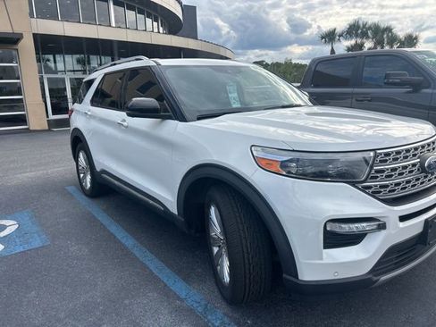 Used 2020 Ford Explorer Limited w/ Class III Trailer Tow Package RWD image 3