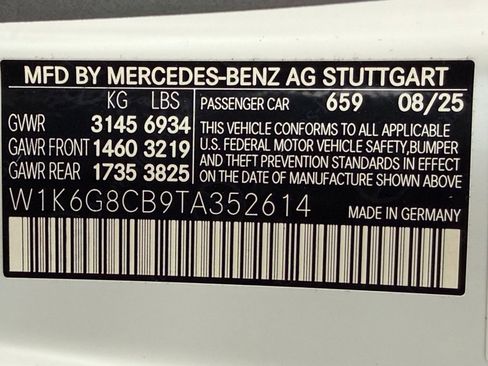 New 2026 Mercedes-Benz S 63 AMG S image 18