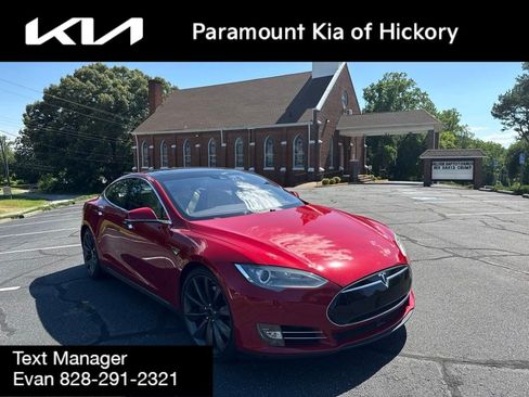 Used 2016 Tesla Model S 70D AWD/4WD image 2
