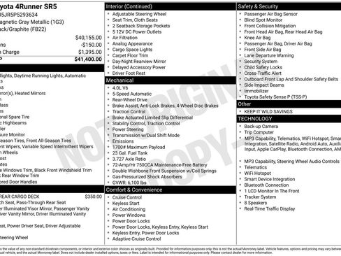 Used 2023 Toyota 4Runner SR5 RWD image 6