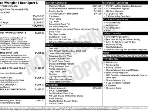 Used 2024 Jeep Wrangler Unlimited Sport AWD/4WD image 5