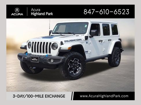 Used 2022 Jeep Wrangler Unlimited Rubicon 4xe w/ Cold Weather Group AWD/4WD image 1