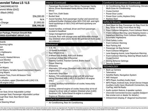 Used 2024 Chevrolet Tahoe LS RWD image 6