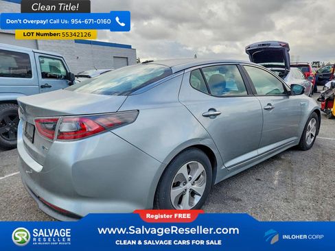 Used 2016 Kia Optima Hybrid w/ Hybrid Convenience Package FWD image 4