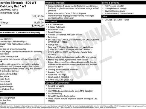 Used 2017 Chevrolet Silverado 1500 W/T RWD image 6