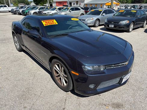 Used 2014 Chevrolet Camaro LS w/ White Rally Stripe Package RWD image 1