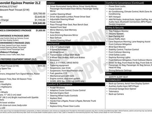 Certified 2020 Chevrolet Equinox Premier image 44