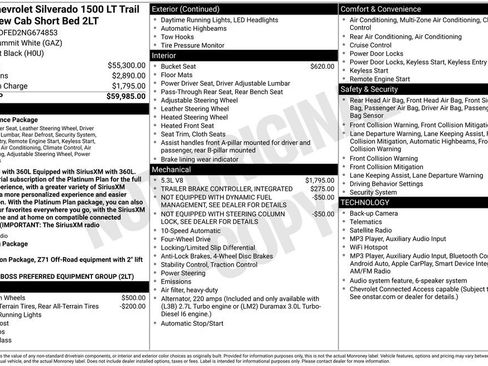 Certified 2022 Chevrolet Silverado 1500 LT Trail Boss AWD/4WD image 4