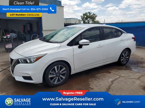 Used 2021 Nissan Versa SV FWD image 1