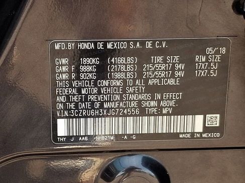 Used 2018 Honda HR-V LX image 27
