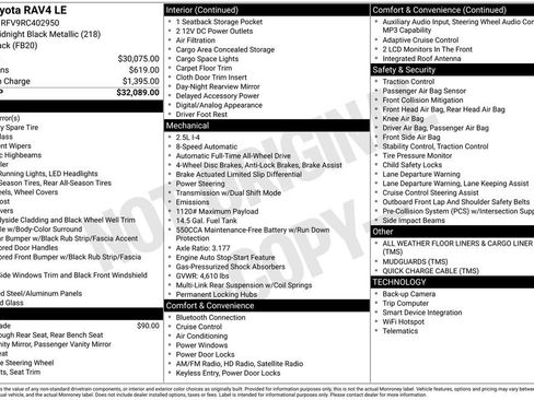 Used 2024 Toyota RAV4 LE image 24
