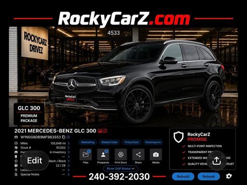 Used 2021 Mercedes-Benz GLC 300 image 1