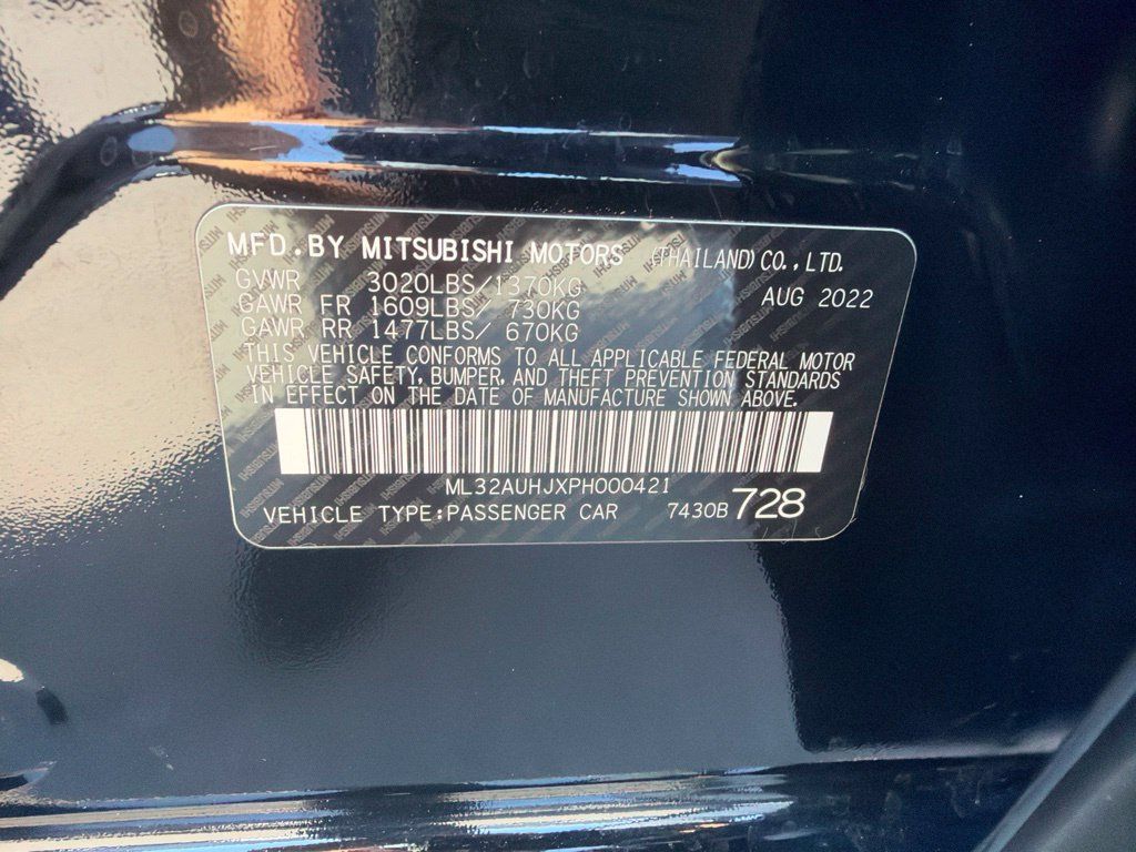 Used 2023 Mitsubishi Mirage ES FWD image 15