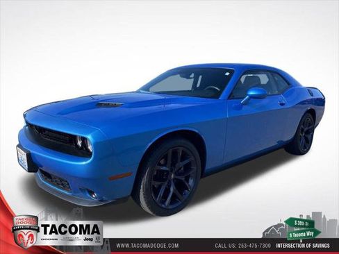 Certified 2023 Dodge Challenger SXT w/ Blacktop Package RWD image 1