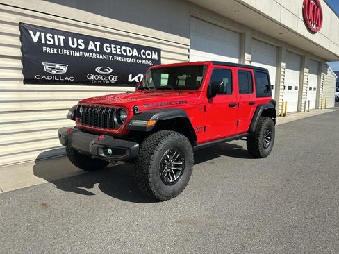 Used 2024 Jeep Wrangler Unlimited Rubicon w/ XTREMEE 35" Tire Package AWD/4WD image 1