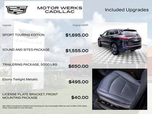 Used 2021 Buick Enclave Essence w/ Sport Touring Edition AWD/4WD image 8