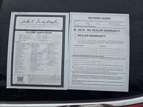 Used 2023 GMC Acadia Denali FWD image 20