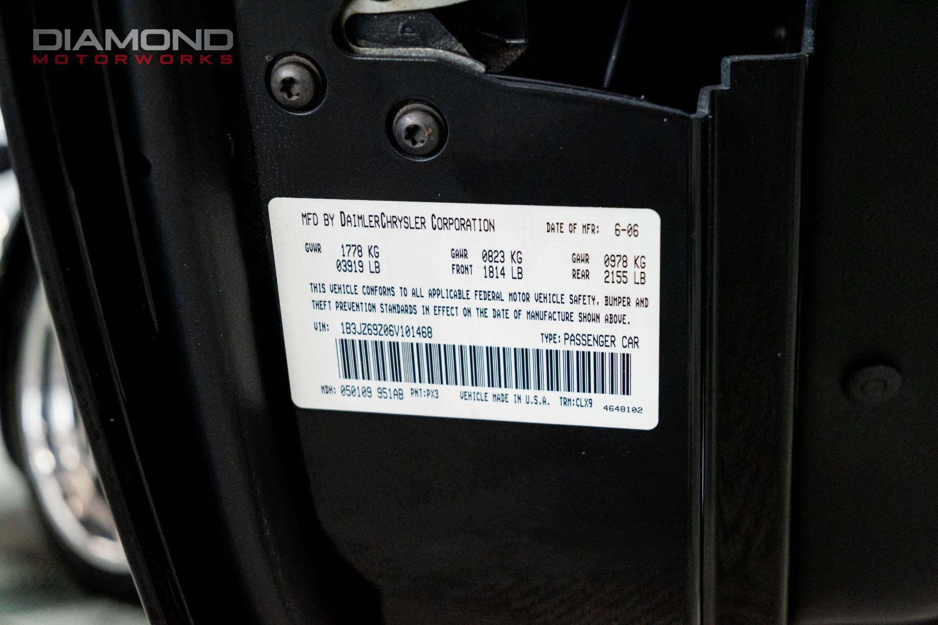 Used 2006 Dodge Viper SRT-10 RWD image 69