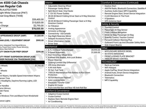 New 2026 RAM 4500 Tradesman w/ Chrome Appearance Group AWD/4WD image 29