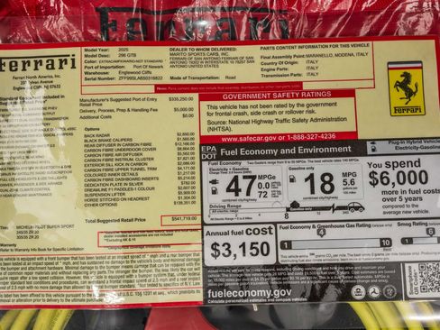 Certified 2025 Ferrari 296 GTB image 26