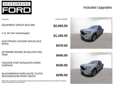 Used 2021 Ford F150 XLT w/ Equipment Group 301A Mid AWD/4WD image 4