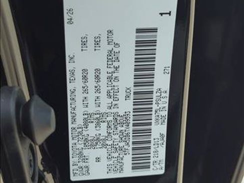 New 2026 Toyota Tundra Limited AWD/4WD image 26