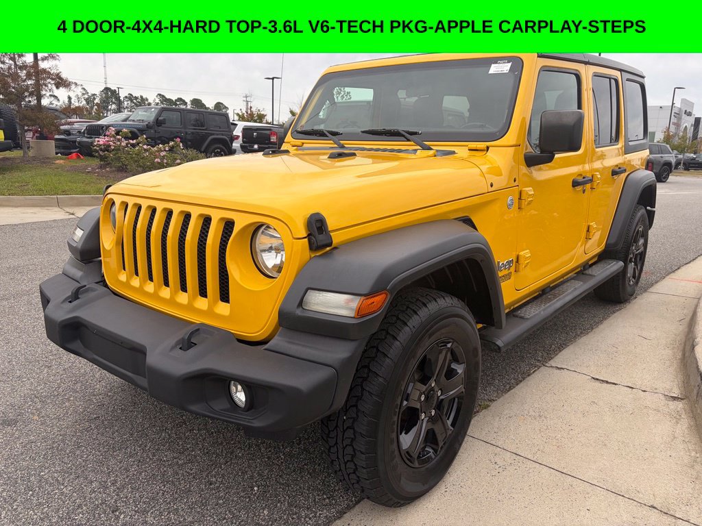 Used 2021 Jeep Wrangler Unlimited Sport AWD/4WD image 1