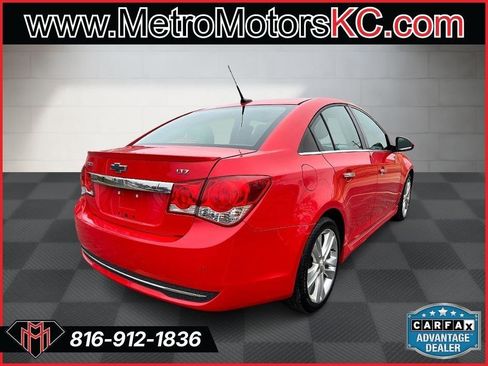 Used 2014 Chevrolet Cruze LTZ w/ Sun, Sound and Sport Package image 6