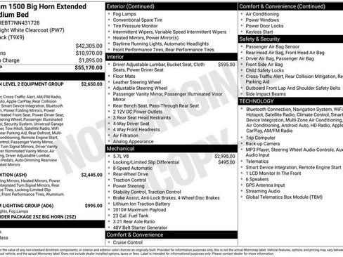 Used 2022 RAM 1500 Big Horn RWD image 2