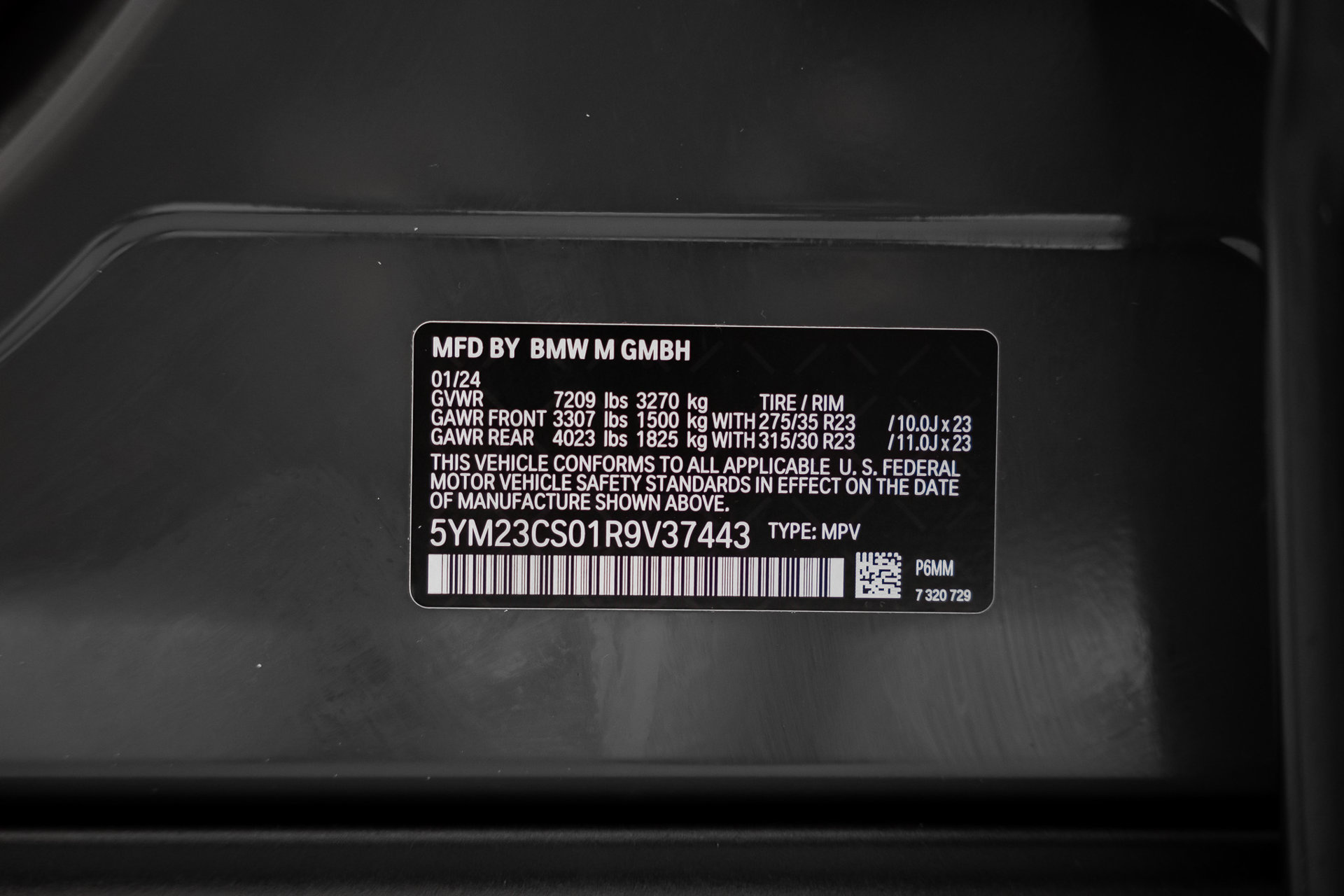 Used 2024 BMW XM AWD/4WD image 64