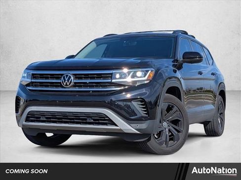 Used 2022 Volkswagen Atlas SE w/ Black Wheel Package image 1