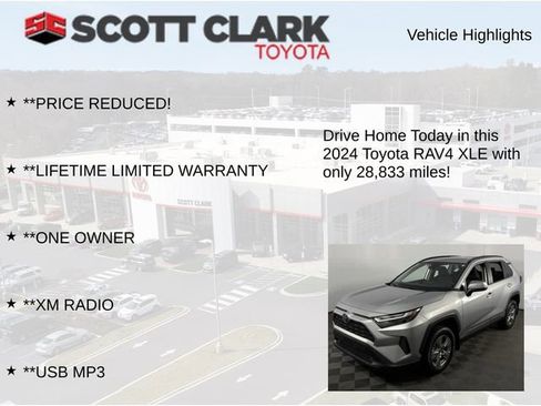 Used 2024 Toyota RAV4 XLE w/ Convenience Package FWD image 12