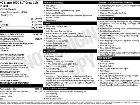 Used 2024 GMC Sierra 1500 SLT w/ SLT Premium Plus Package AWD/4WD image 44